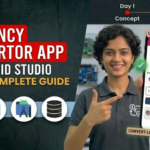 Design and develop any converter application currency converter.